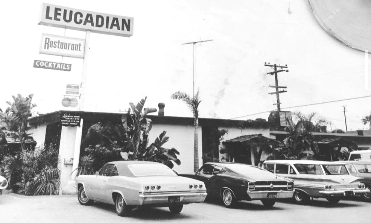 The Leucadian Bar has been a popular drinking spot with live music since the late 50s.
