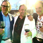 Daniel Daou, from left, Taste of Wine and Food's Rico Cassoni and Georges Daou at 2018 Soul of a Lion launch party in West Hollywood. Photo courtesy of Rico Cassoni
