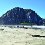 There is plenty of beach to explore near the Central Coast’s iconic land feature. Morro Rock, a 23-million-year-old volcanic plug, is one of 13 volcanic plugs along the coast, but the only one above the water. Photo by Jerry Ondash