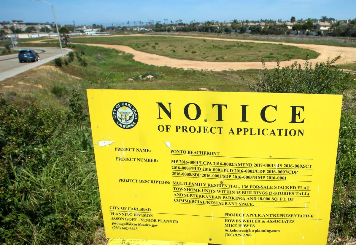 The Carlsbad City Council approved an update to the city's Local Coastal Program, which includes a zone change for a disputed Ponto Park. File photo