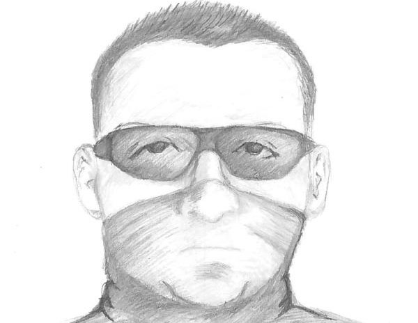 Police sketch of suspect in attempted kidnapping on Friday in Vista