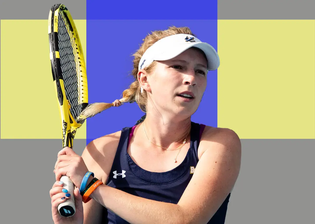 UCSD tennis player Sophie Pearson