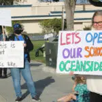 Oceanside Unified protest
