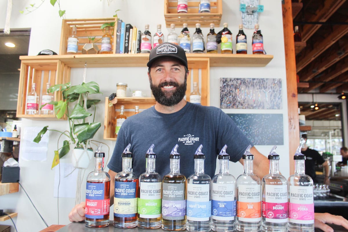 In less than two years of operation, Hammond's Oceanside distillery has won more than a dozen medals for its line of spirits. Photo by Steve Puterski