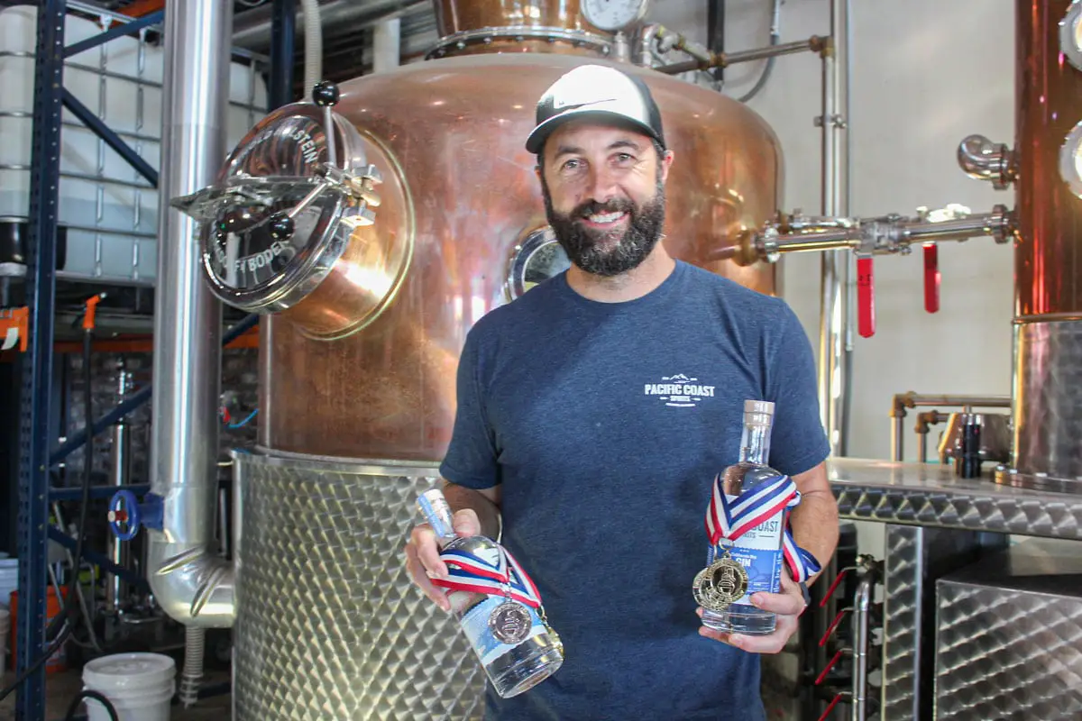 Pacific Coast Spirits, owned by Nicholas Hammond, has quickly become one of the top distilleries in the country. Photo by Steve Puterski