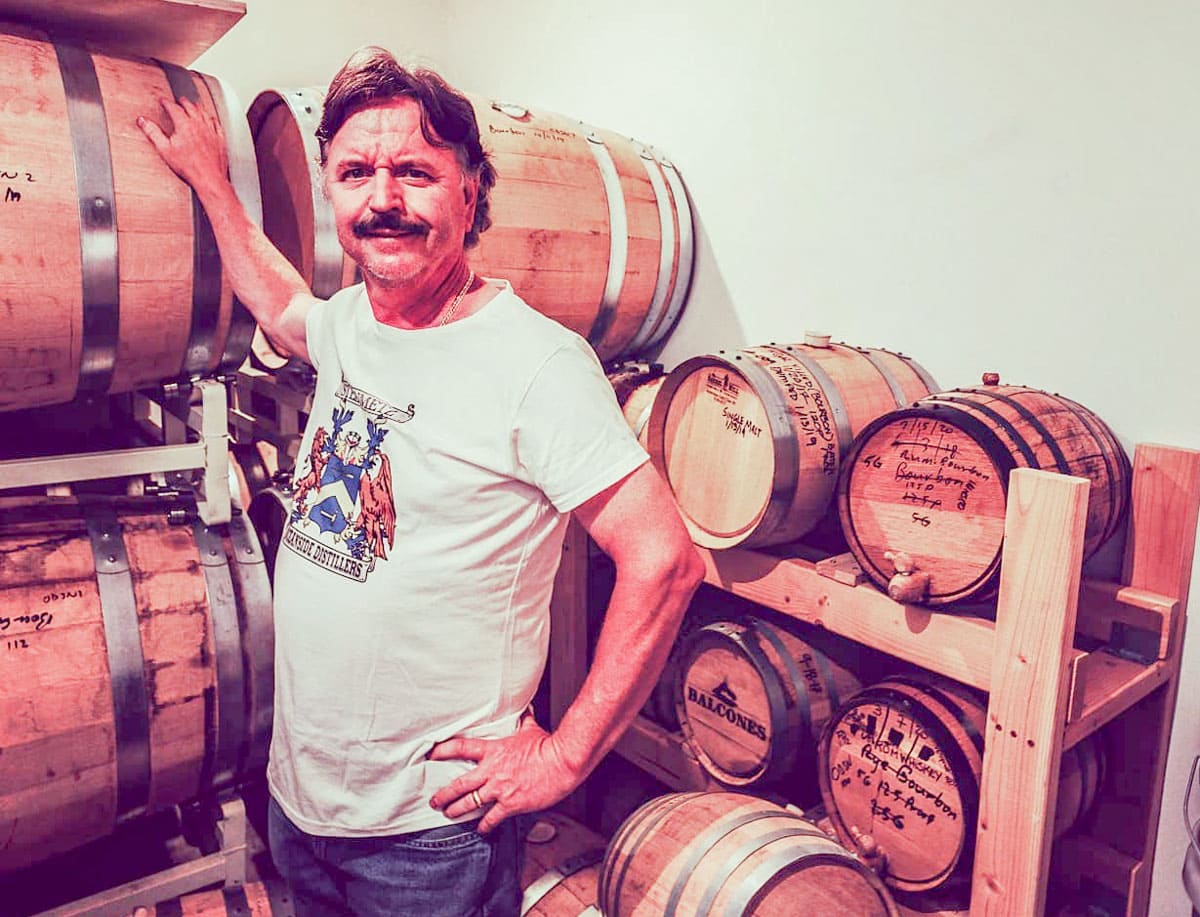 Dieter Steinmetz is an award-winning master distiller based in Oceanside. Photo via Facebook